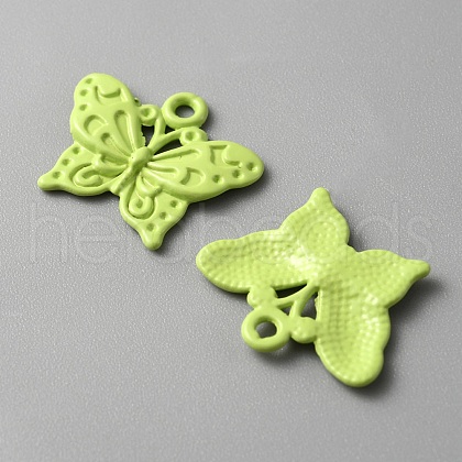 Baking Painted Alloy Pendants FIND-TAC0011-82A-1