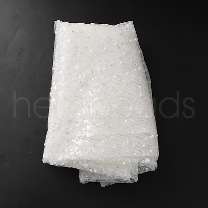 Polyester Gauze Fabric AJEW-WH20077-001-1