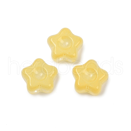 Transparent Glass Beads DGLA-E004-12F-1