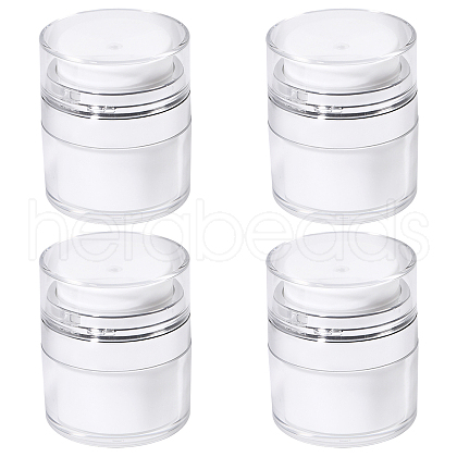 Plastic Empty Refillable Airless Pump Bottle AJEW-WH0016-49B-1