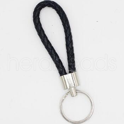 PU Leather Keychain Clasps KEYC-I110-C23-1