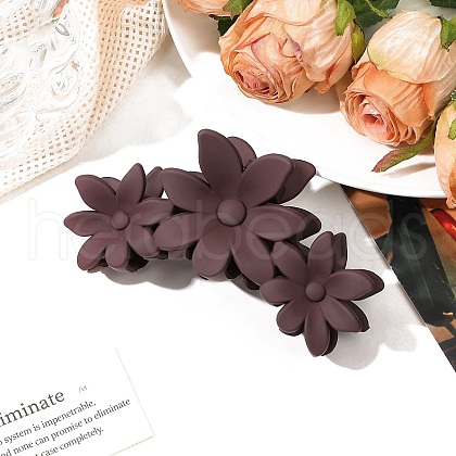 Flower Plastic Large Claw Hair Clips PW-WGB4F0D-04-1