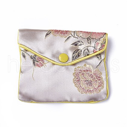 Embroidery Damask Cloth Pouches ABAG-WH0023-04B-04-1