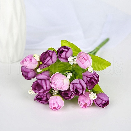 Plastic Eucalyptus Artificial Flower PW23051078915-1