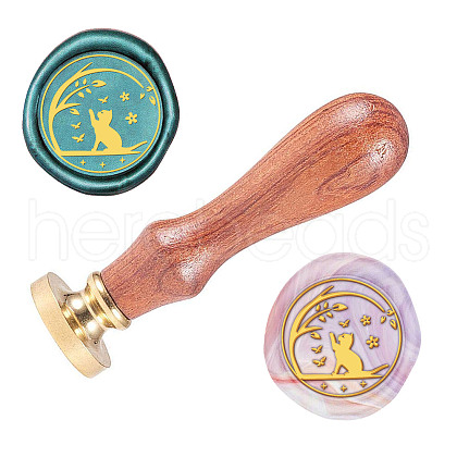 Wax Seal Stamp Set AJEW-WH0208-280-1