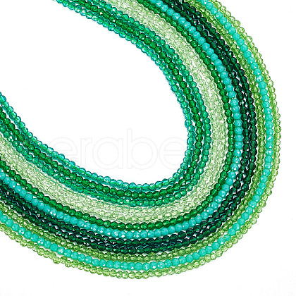 ARRICRAFT 10 Strands 5 Styles Glass Beads Strands GLAA-AR0001-57-1