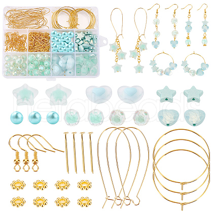   DIY Beaded Earring Making Kit DIY-PH0010-92A-1