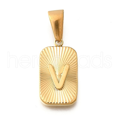 304 Stainless Steel Pendants STAS-S161-01V-G-1