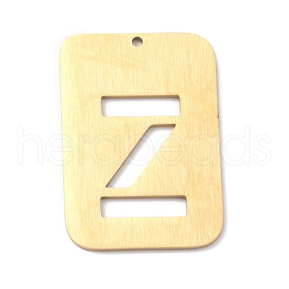 Ion Plating(IP) 304 Stainless Steel Pendants STAS-K216-49Z-G-1