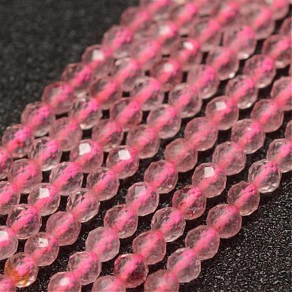 Natural Strawberry Quartz Beads Strands G-K182-2mm-06-1
