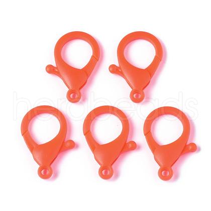 Plastic Lobster Claw Clasps KY-ZX002-01-B-1