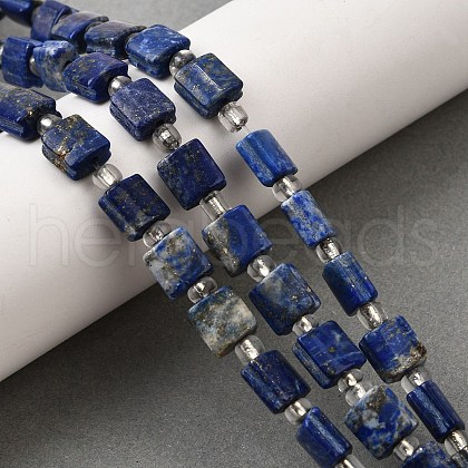 Natural Lapis Lazuli Beads Strands G-Z087-D01-1