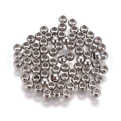 304 Stainless Steel Spacer Beads STAS-L222-42A-P-1