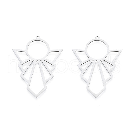 Non-Tarnish 201 Stainless Steel Pendants STAS-N090-LA965-1-1