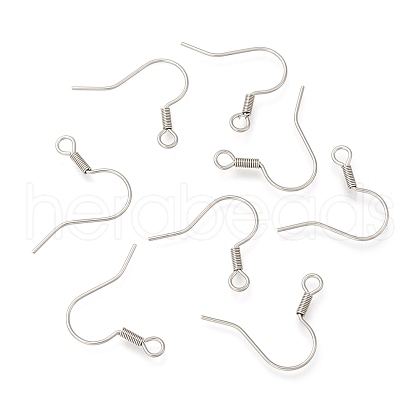 Tarnish Resistant 316 Surgical Stainless Steel Earring Hooks X1-STAS-E009-2-1