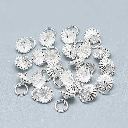 925 Sterling Silver Pendant Bails STER-T002-46S-1