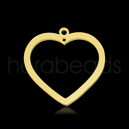 Ion Plating(IP) 201 Stainless Steel Pendants STAS-N090-LA868-2-1