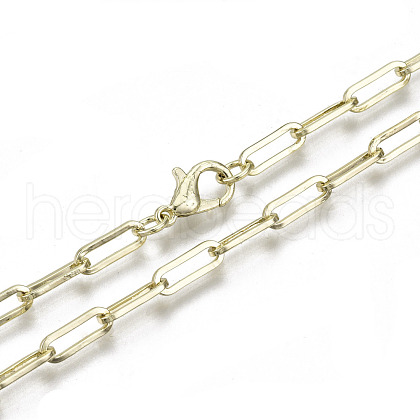 Brass Paperclip Chains MAK-S072-14A-14KC-1