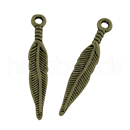 Tibetan Style Alloy Pendants TIBEP-A56-AB-NR-1