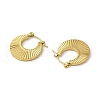 304 Stainless Steel Hoop Earrings for Women EJEW-B054-02G-2