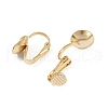 Brass Clip-on Earring Findings KK-P310-27B-G-2