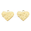 Ion Plating(IP) 201 Stainless Steel Pendants STAS-N098-242LG-3