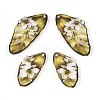 Transparent Epoxy Resin Pendants RESI-T057-33A-2
