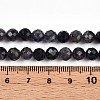 Natural Cordierite/Iolite/Dichroite Beads Strands G-S345-6mm-27-5