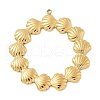 304 Stainless Steel Pendants STAS-I322-16G-1