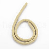 Handmade Polymer Clay Beads Strands CLAY-R089-6mm-117-2