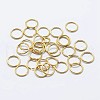 925 Sterling Silver Open Jump Rings STER-F036-02G-0.7x5mm-1