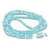 Crackle Glass Beads Strands X1-GLAA-U001-4mm-08-2