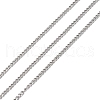 304 Stainless Steel Curb Chains CHS-M009-11P-02-1