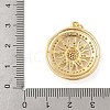 Brass Micro Pave Cubic Zirconia Pendants KK-Z111-02G-3