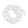 Electroplate Porcelain Imitation Pearl Beads Strands BSHE-Z009-01A-3