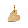 304 Stainless Steel Charms STAS-L291-01G-X-2
