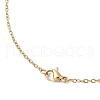 Handmade Glass Seed Beaded Star Pendant 304 Stainless Steel Cable Chain Necklaces for Women NJEW-MZ00118-01-5