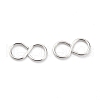 304 Stainless Steel Hook Clasps STAS-J032-32-2