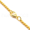 Oval with Virgin Mary Cubic Zirconia Pendant Necklaces with Zinc Alloy Box Chains NJEW-E101-02G-3