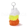 Cute Plush Cloth Worm Doll Pendant Keychains KEYC-P014-B06-2