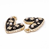 Alloy Enamel Pendants PALLOY-P287-14LG-02-3