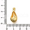 Rack Plating Brass Micro Pave Cubic Zirconia Pendants KK-L226-102G-O-3