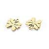 Ion Plating(IP)  201 Stainless Steel Pendants STAS-T044-284G-2