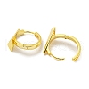 Brass Hoop Earrings EJEW-L211-007G-2