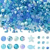 Mixed Styles Glass Beads GLAA-YW0003-73B-1