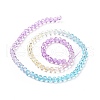 Transparent Glass Beads Strands GLAA-L045-02A-03-5