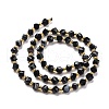 Natural Banded Agate Beads Strands G-P463-47-3