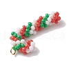 Japanese Seed Beads Beaded Charms PALLOY-MZ00269-4