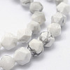 Natural Howlite Beads Strands G-F523-28-8mm-3