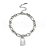 304 Stainless Steel Bracelets for Women BJEW-Z077-05P-1